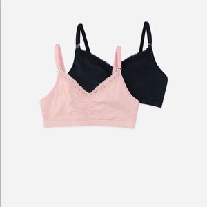 2pack maternity wireless maternity bra
